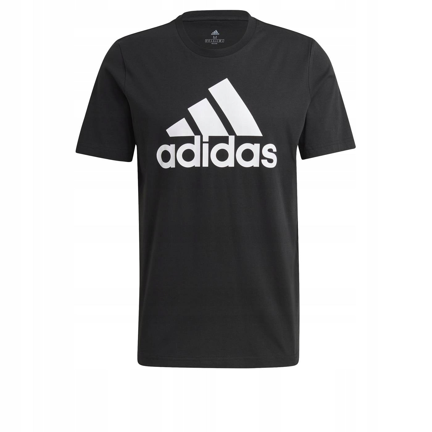 T-Shirt für Herren Adidas Essentials Big LM GK9120, schwarz 
