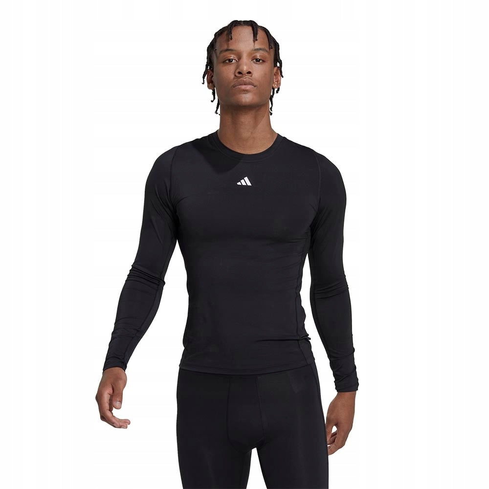 T-Shirt für Herren Adidas, schwarz 