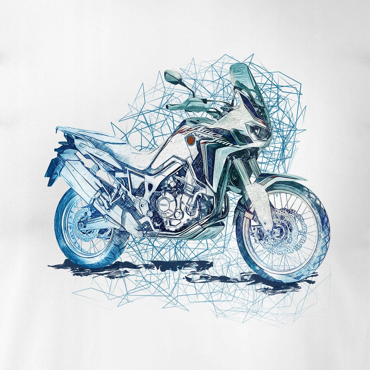 T-Shirt für Herren, weiß 