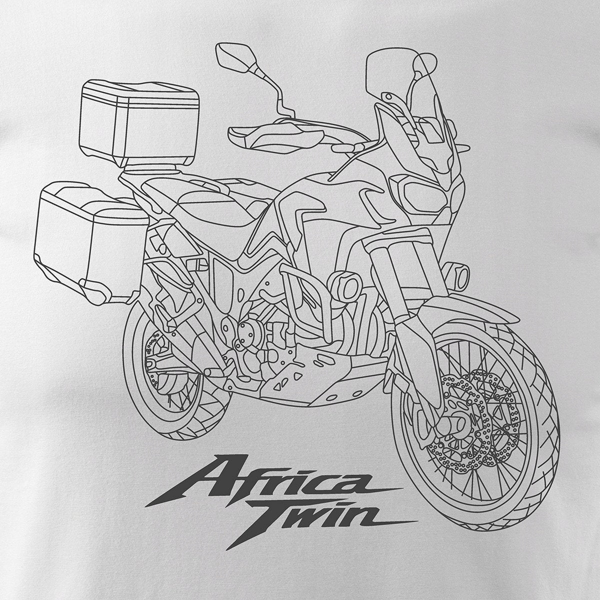 T-Shirt für Herren, weiß 