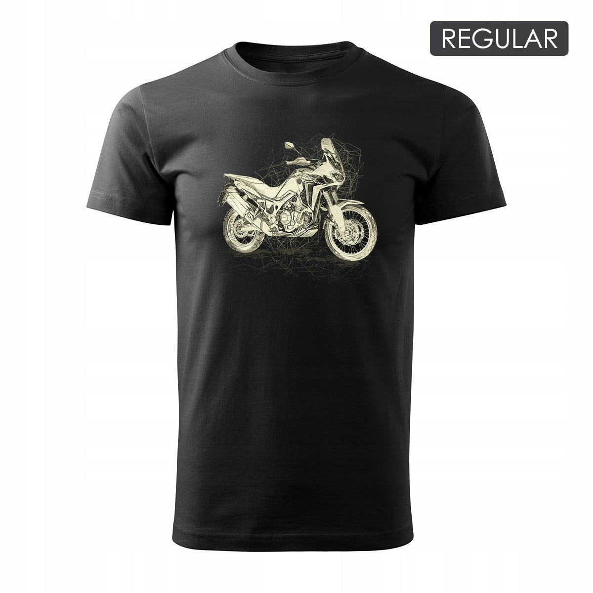 T-Shirt für Herren, schwarz 