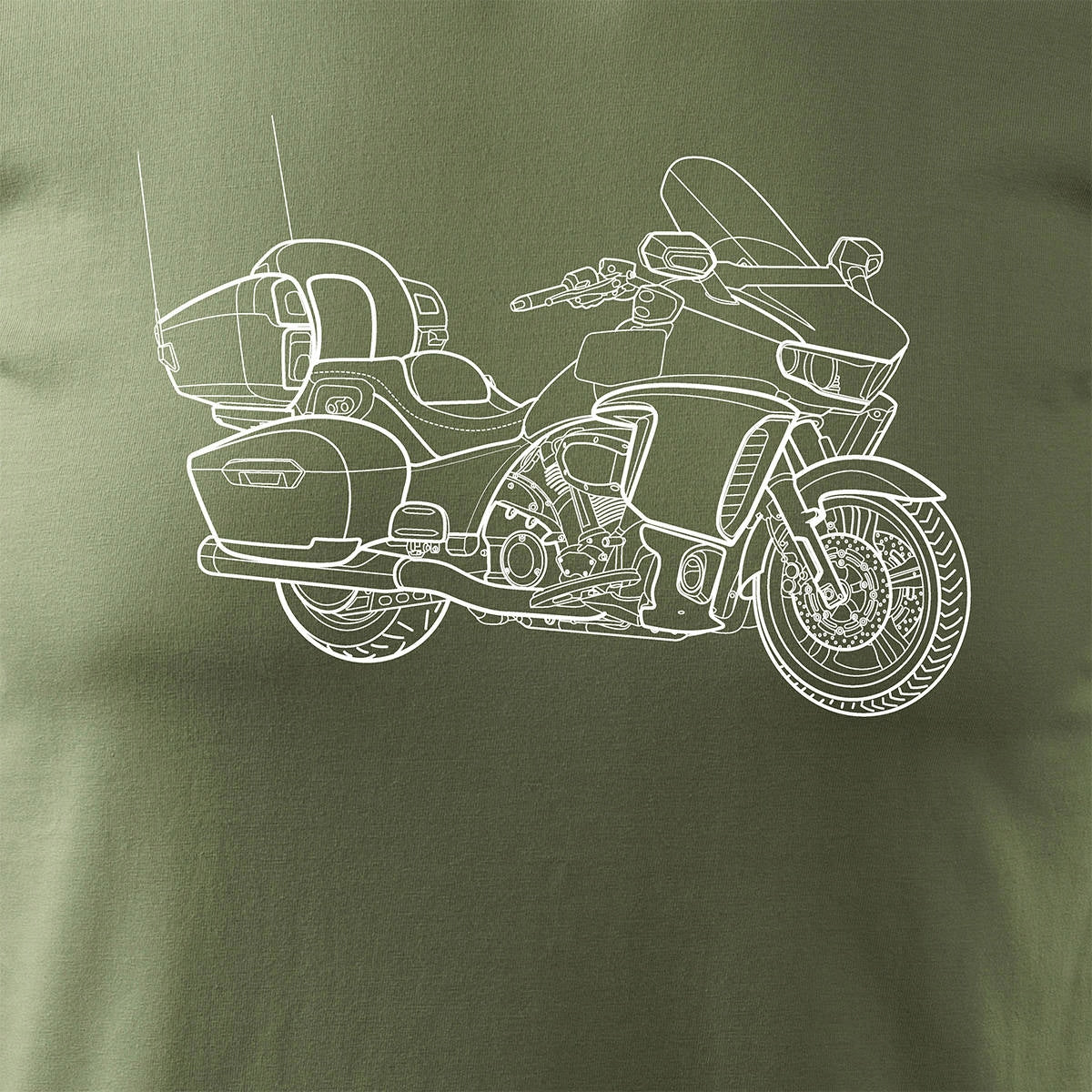 T-Shirt für Herren, grün 