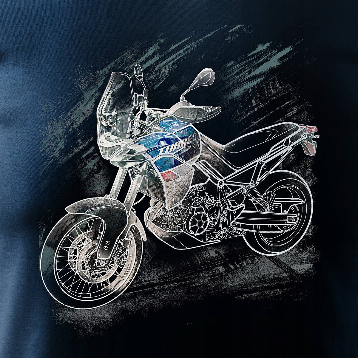 T-Shirt für Herren, blau 