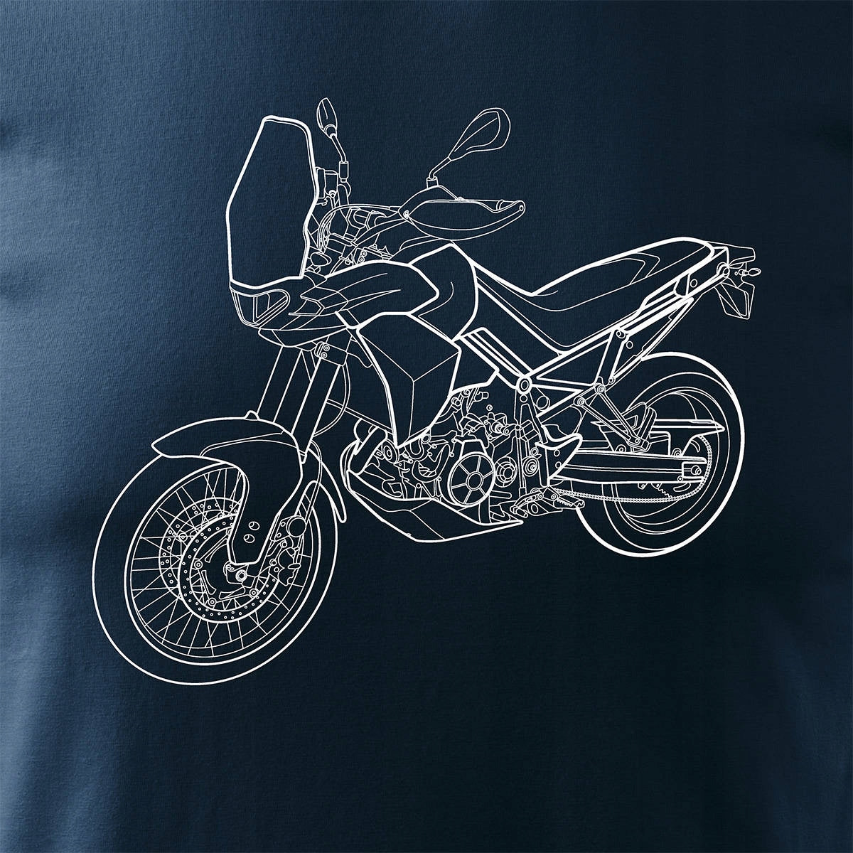 T-Shirt für Herren, blau 