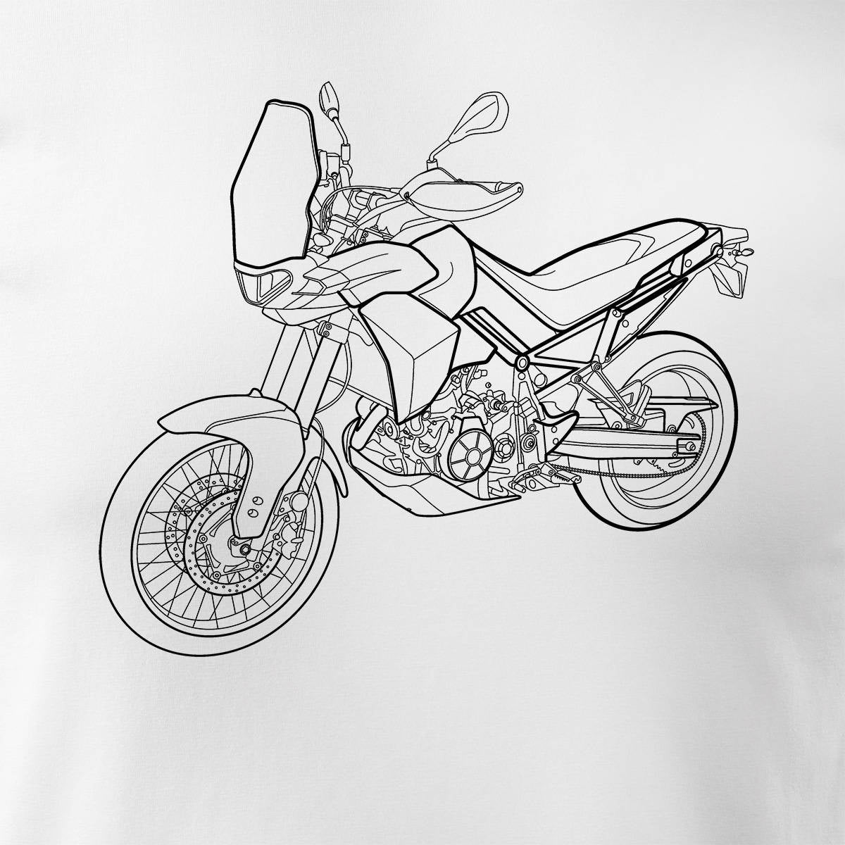 T-Shirt für Herren, weiß 