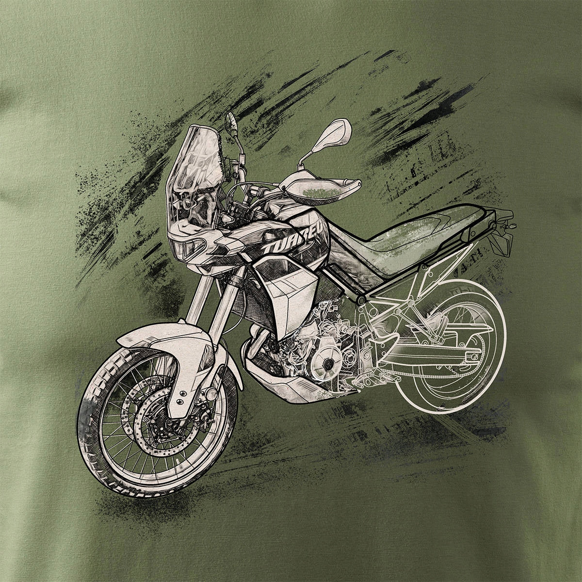 T-Shirt für Herren, grün 