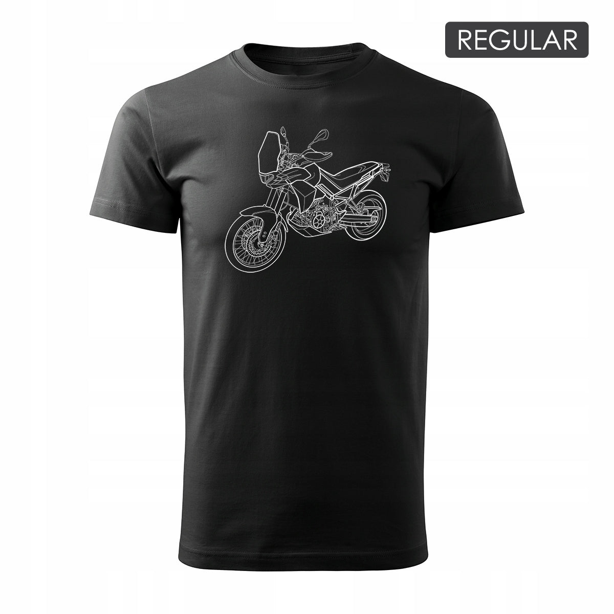 T-Shirt für Herren, schwarz 
