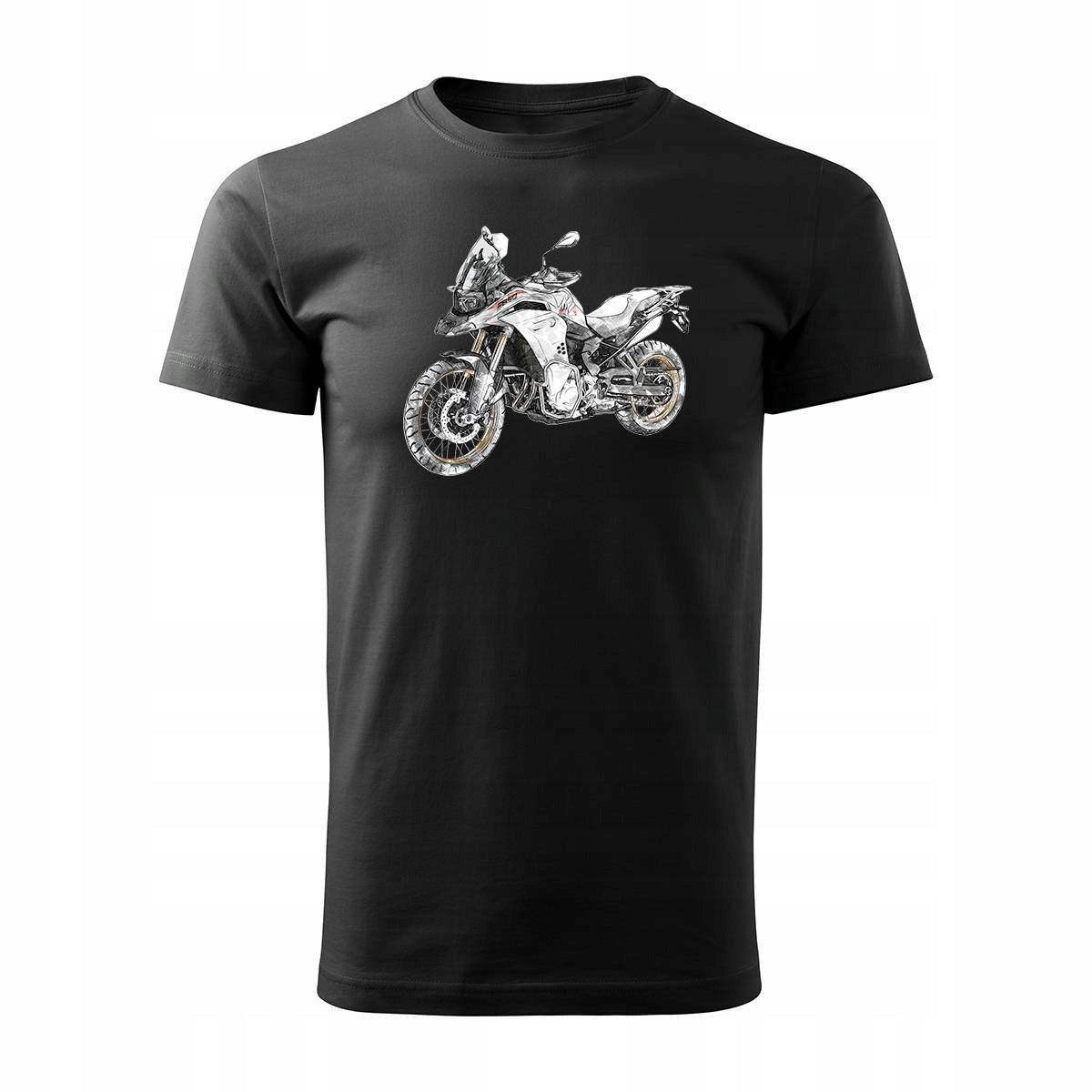 T-Shirt für Herren, schwarz 