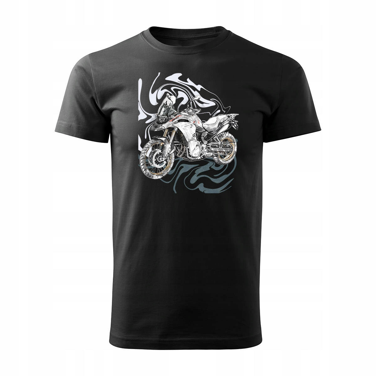 T-Shirt für Herren, schwarz 