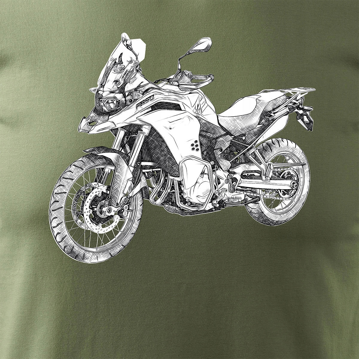 T-Shirt für Herren, grün 