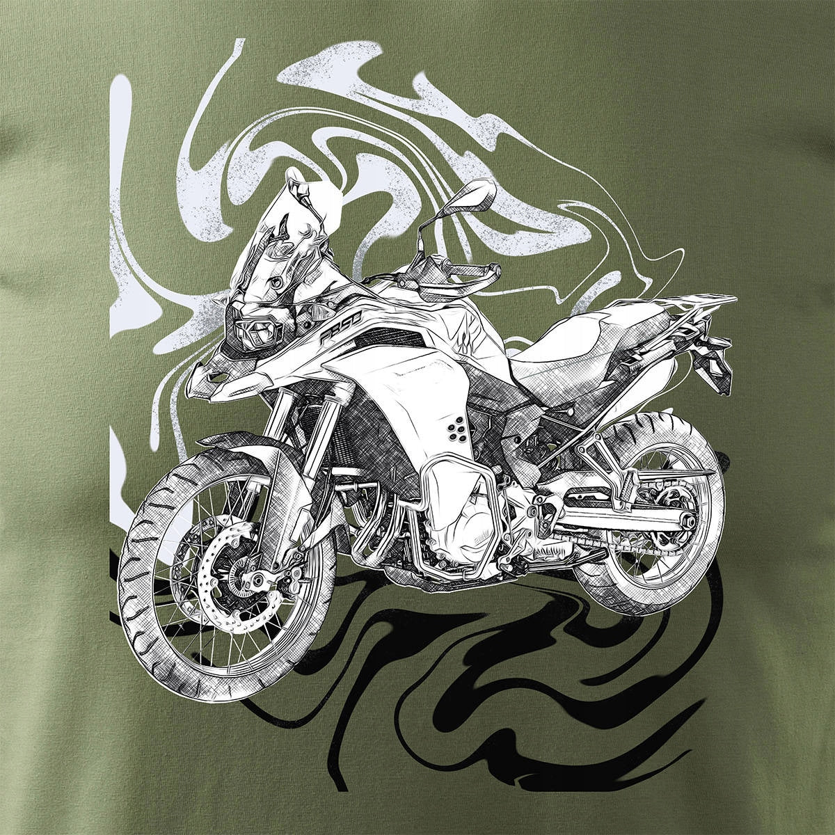 T-Shirt für Herren, grün 