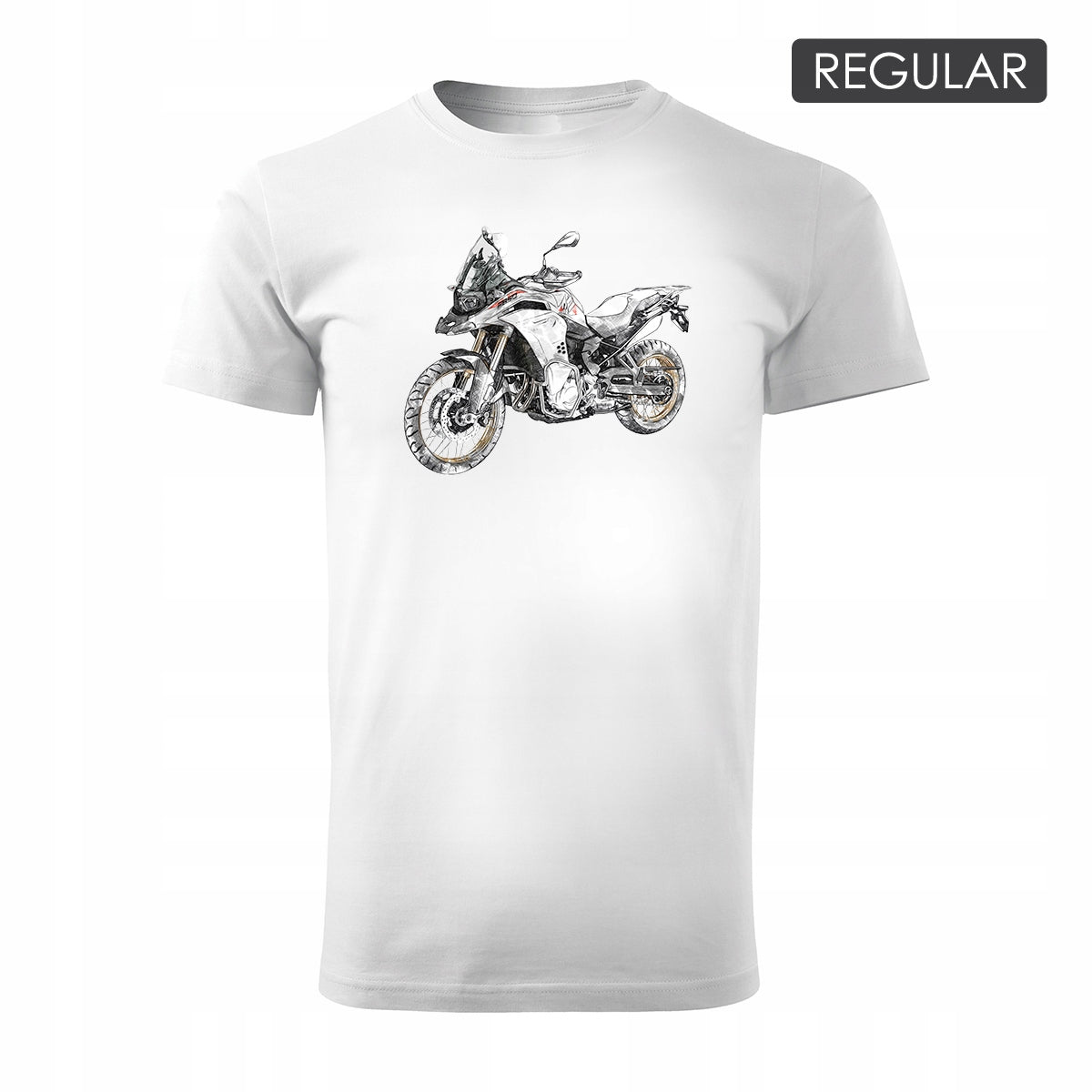 T-Shirt für Herren, weiß 
