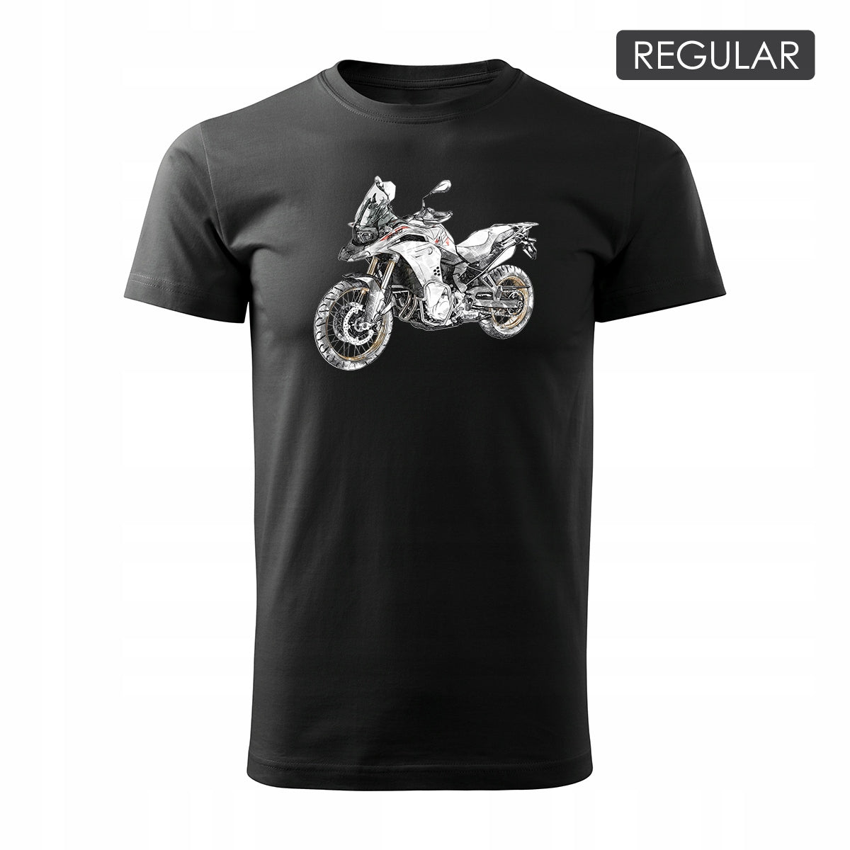 T-Shirt für Herren, schwarz 