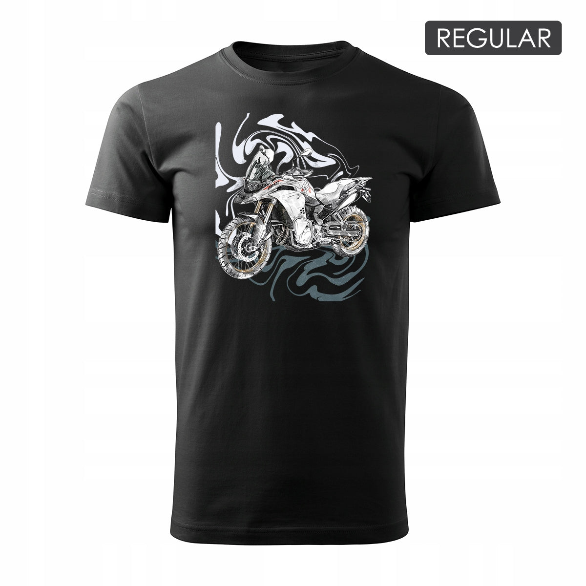T-Shirt für Herren, schwarz 