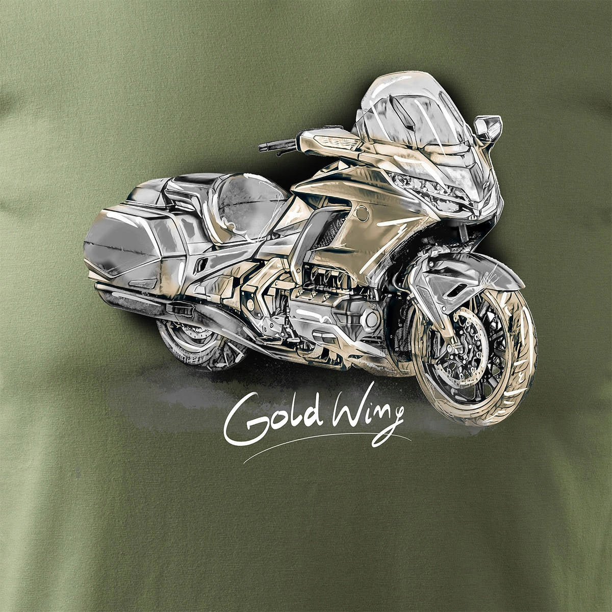T-Shirt für Herren, grün 