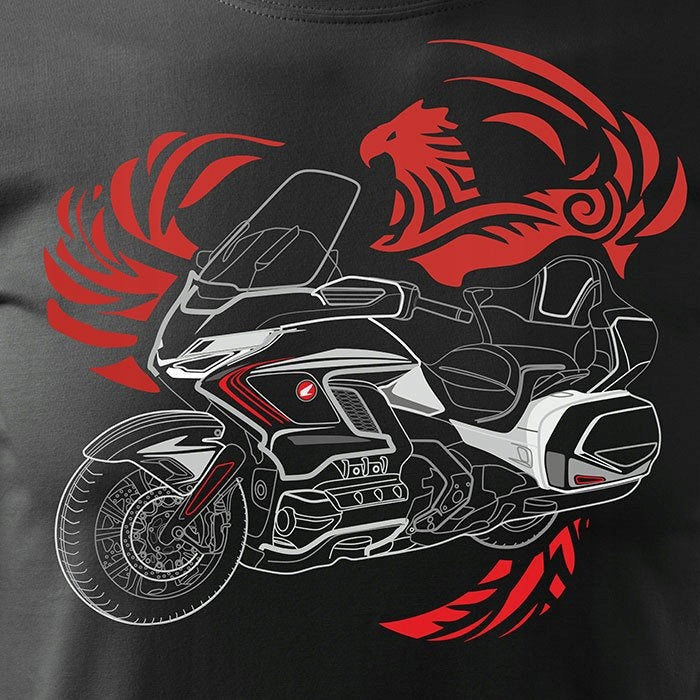 T-Shirt für Herren, schwarz 