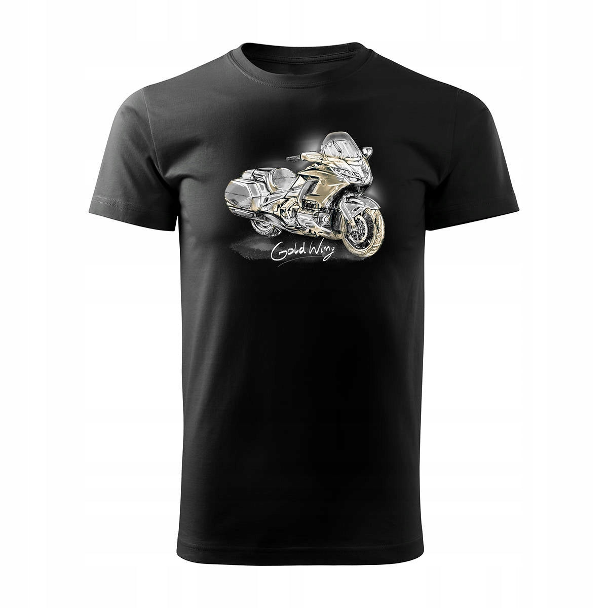 T-Shirt für Herren, schwarz 