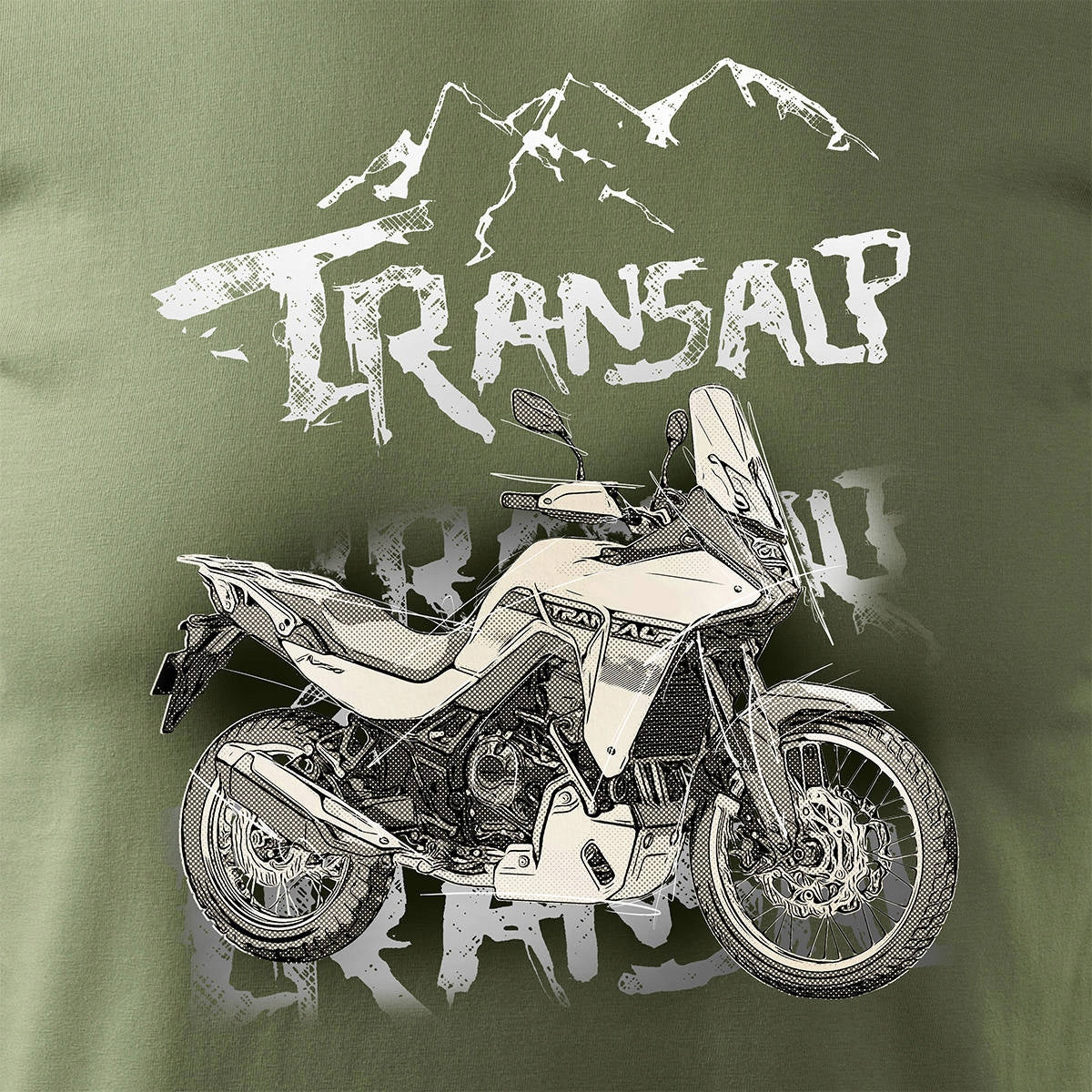 T-Shirt für Herren, grün 