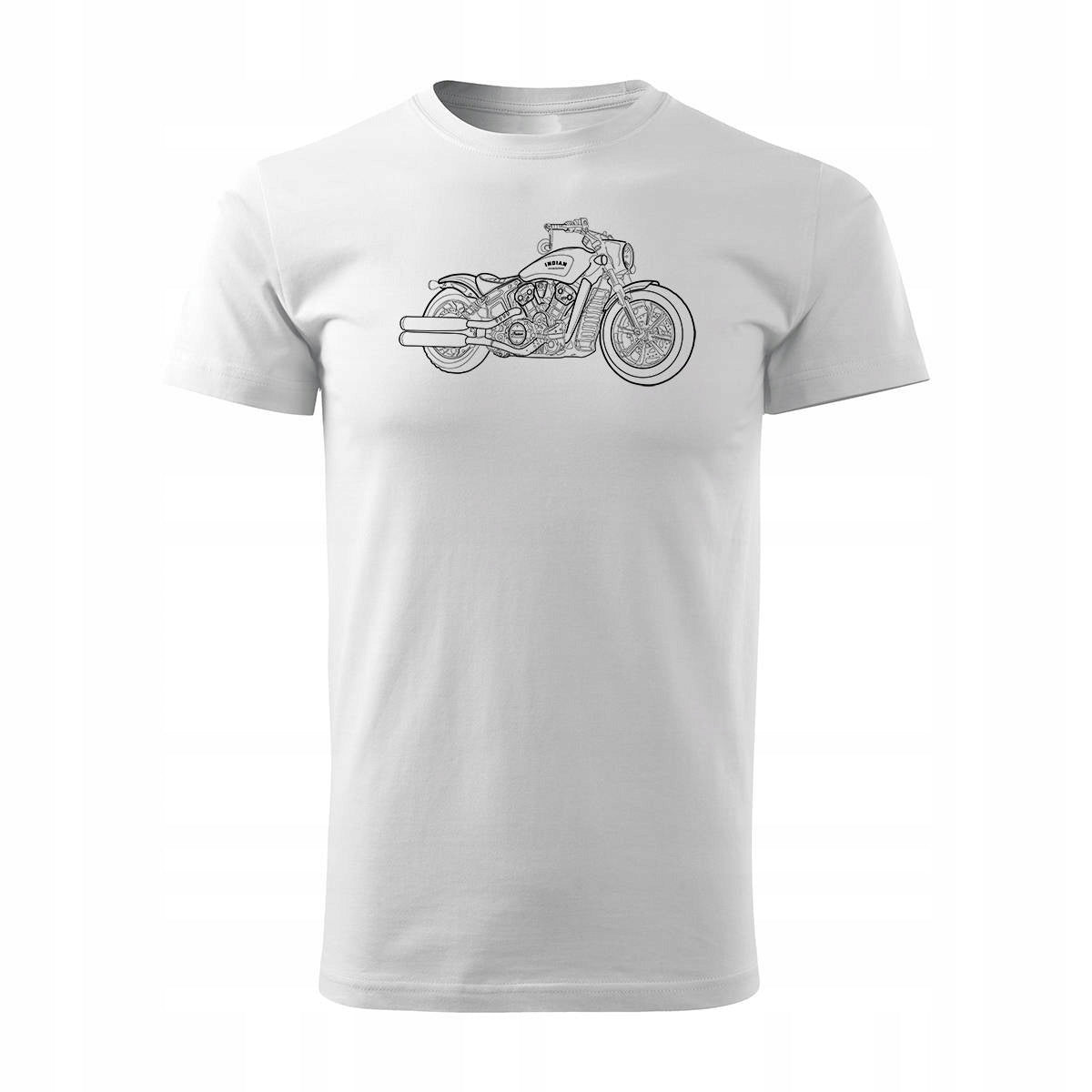 T-Shirt für Herren, weiß 
