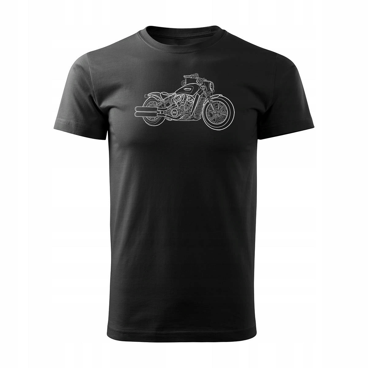 T-Shirt für Herren, schwarz 