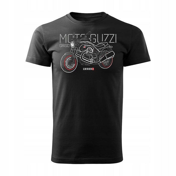 T-Shirt für Herren, schwarz 