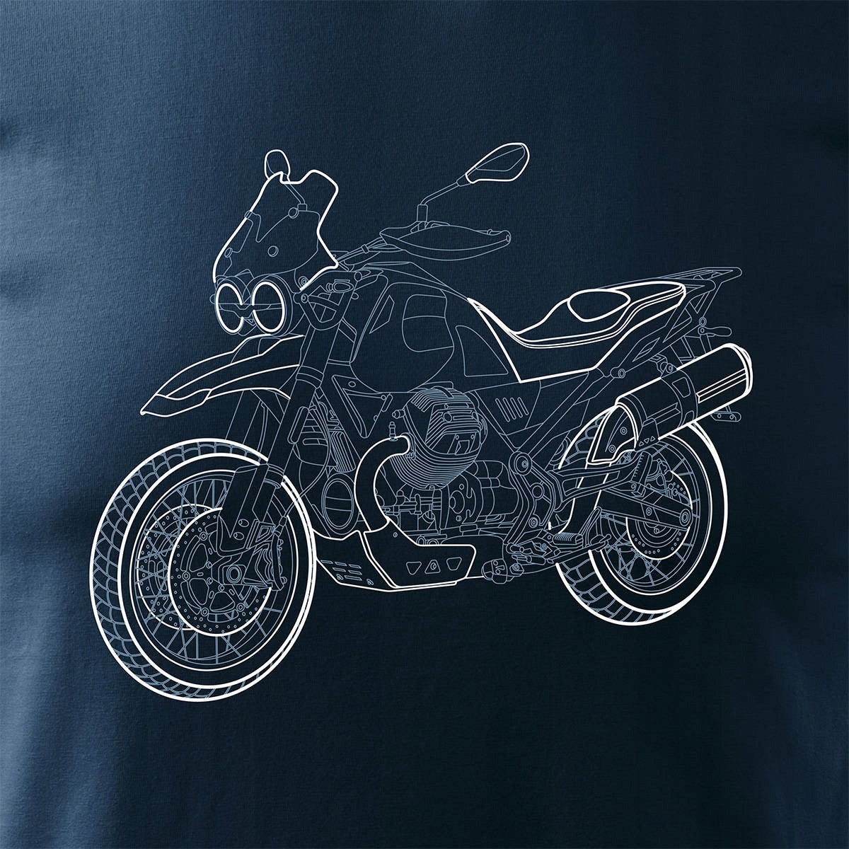 T-Shirt für Herren, blau 