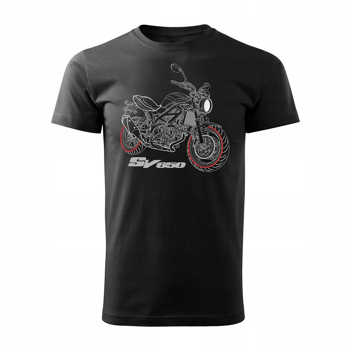 T-Shirt für Herren, schwarz 