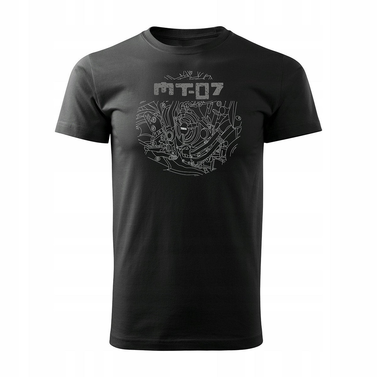 T-Shirt für Herren, schwarz 