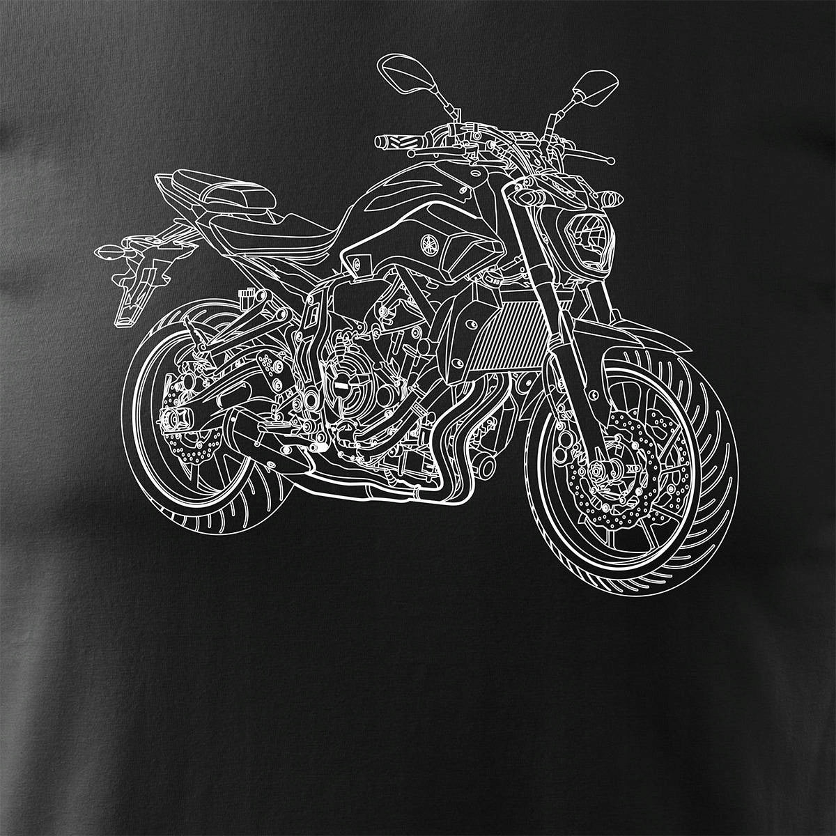 T-Shirt für Herren, blau 