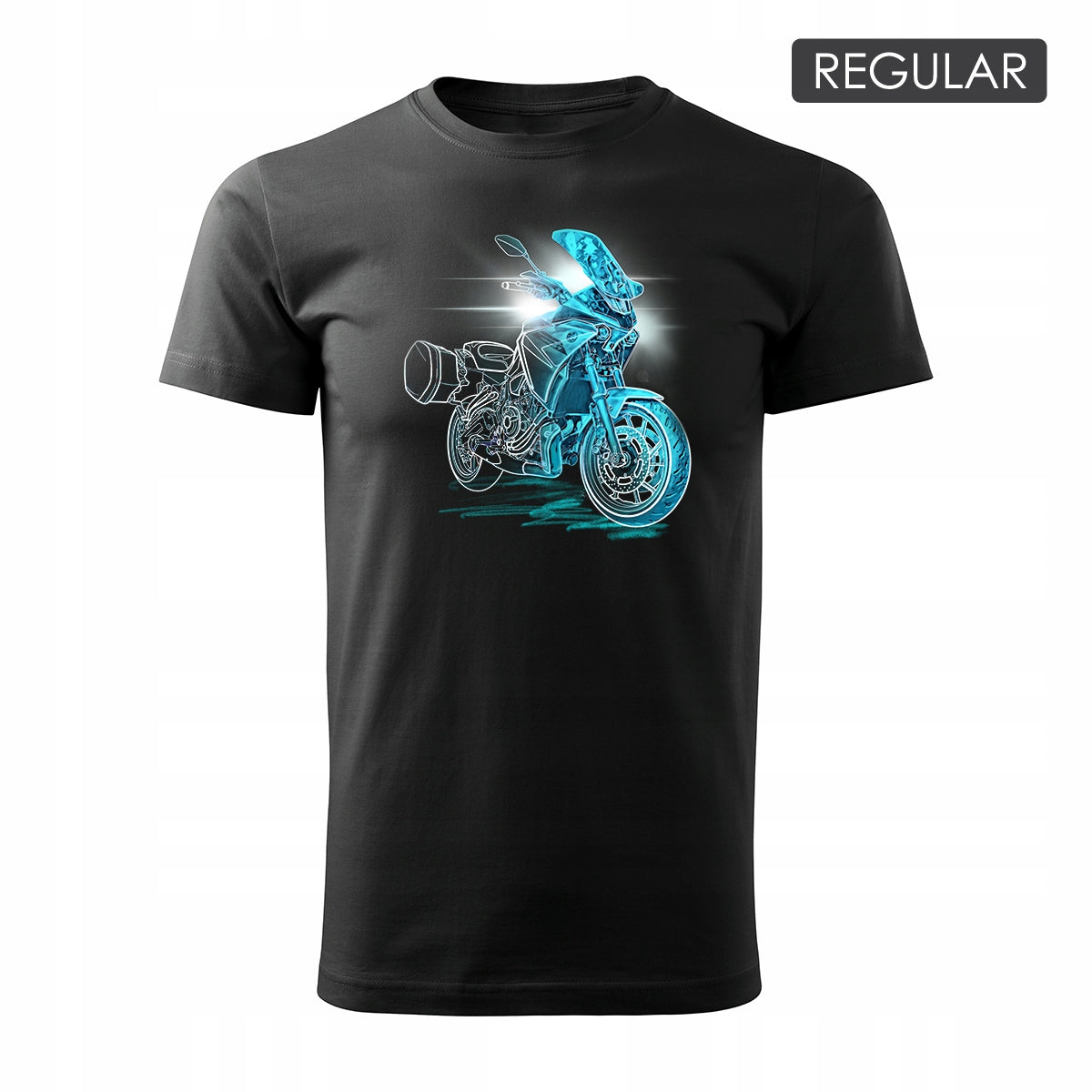 T-Shirt für Herren, schwarz 