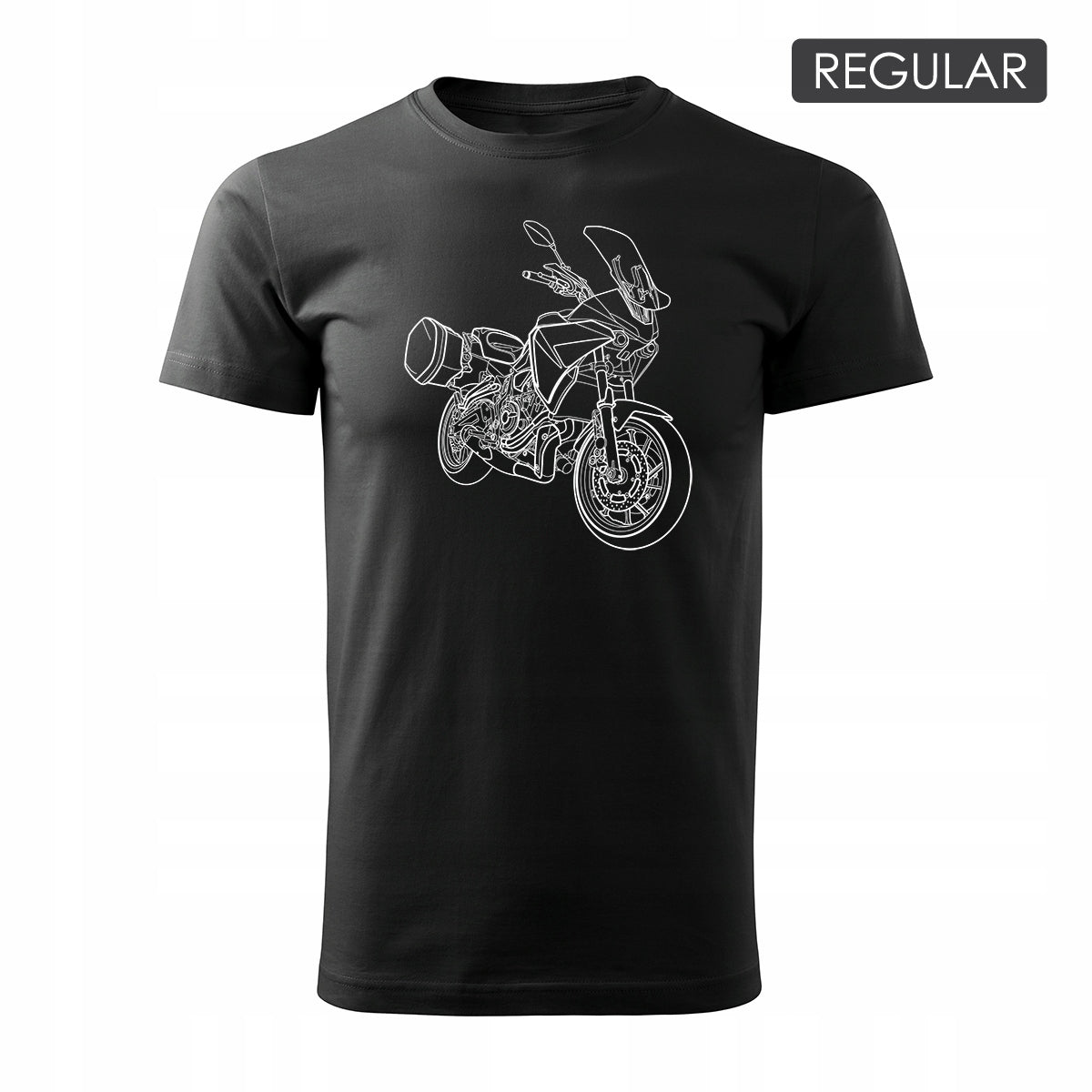 T-Shirt für Herren, schwarz 