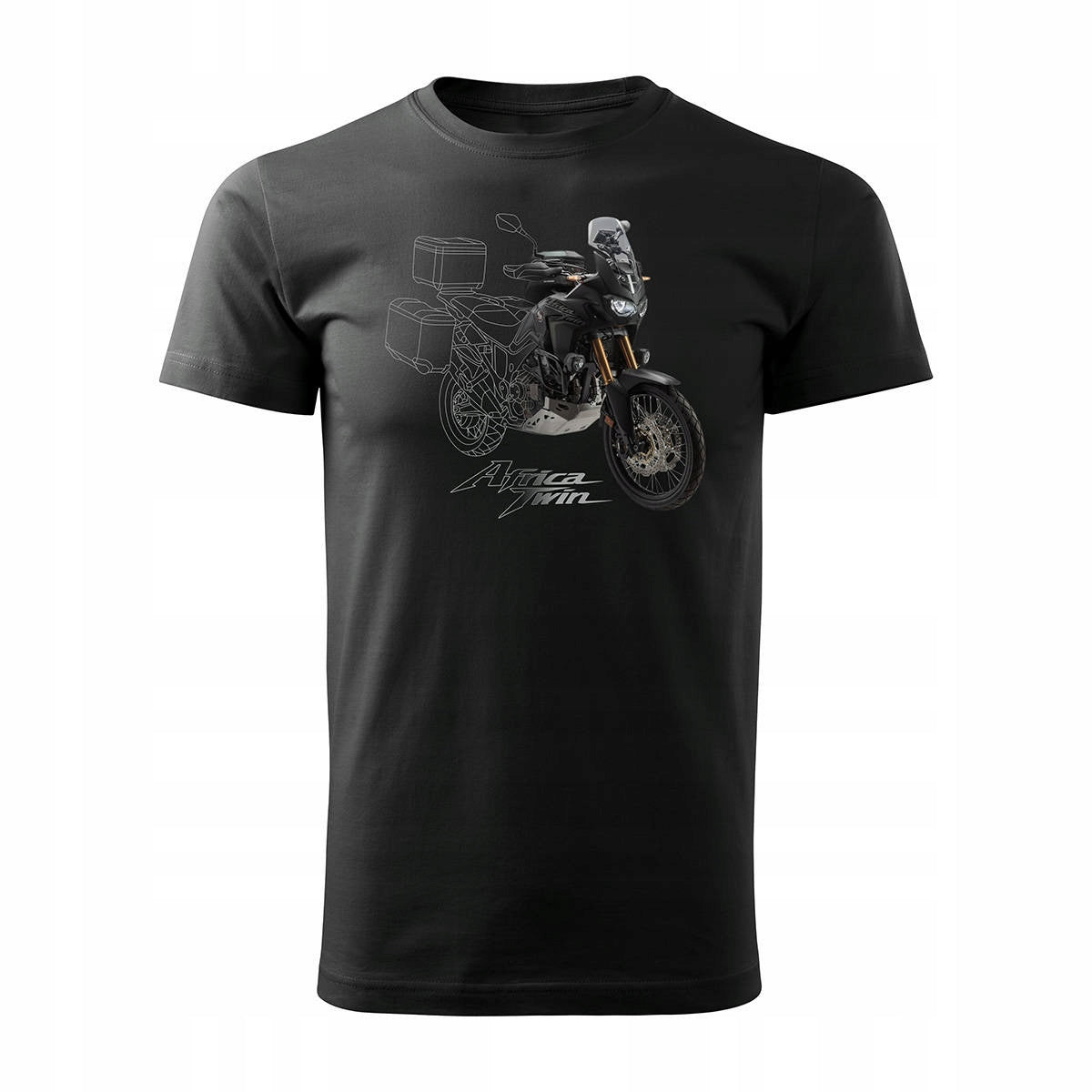T-Shirt für Herren, schwarz 