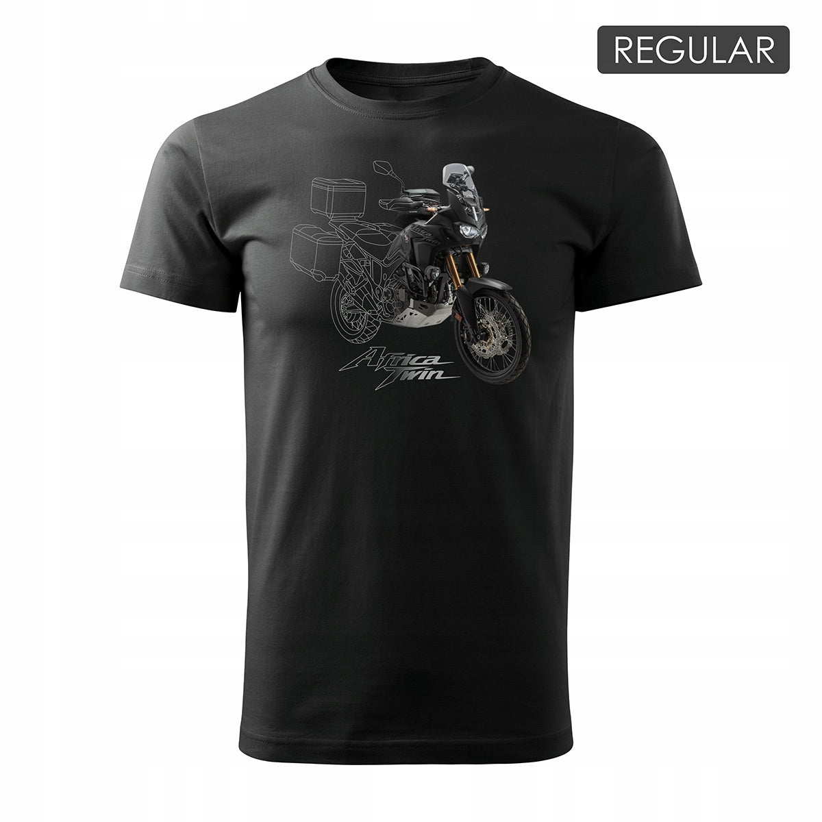 T-Shirt für Herren, schwarz 