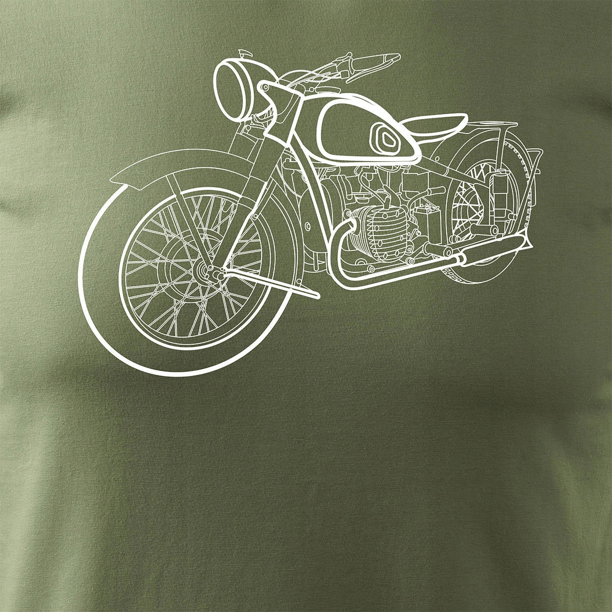 T-Shirt für Herren, grün 