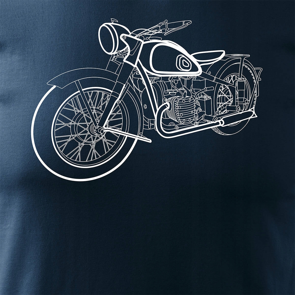 T-Shirt für Herren, blau 