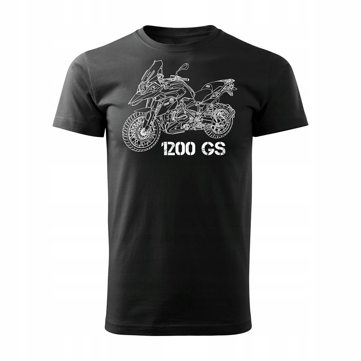 T-Shirt für Herren, schwarz 