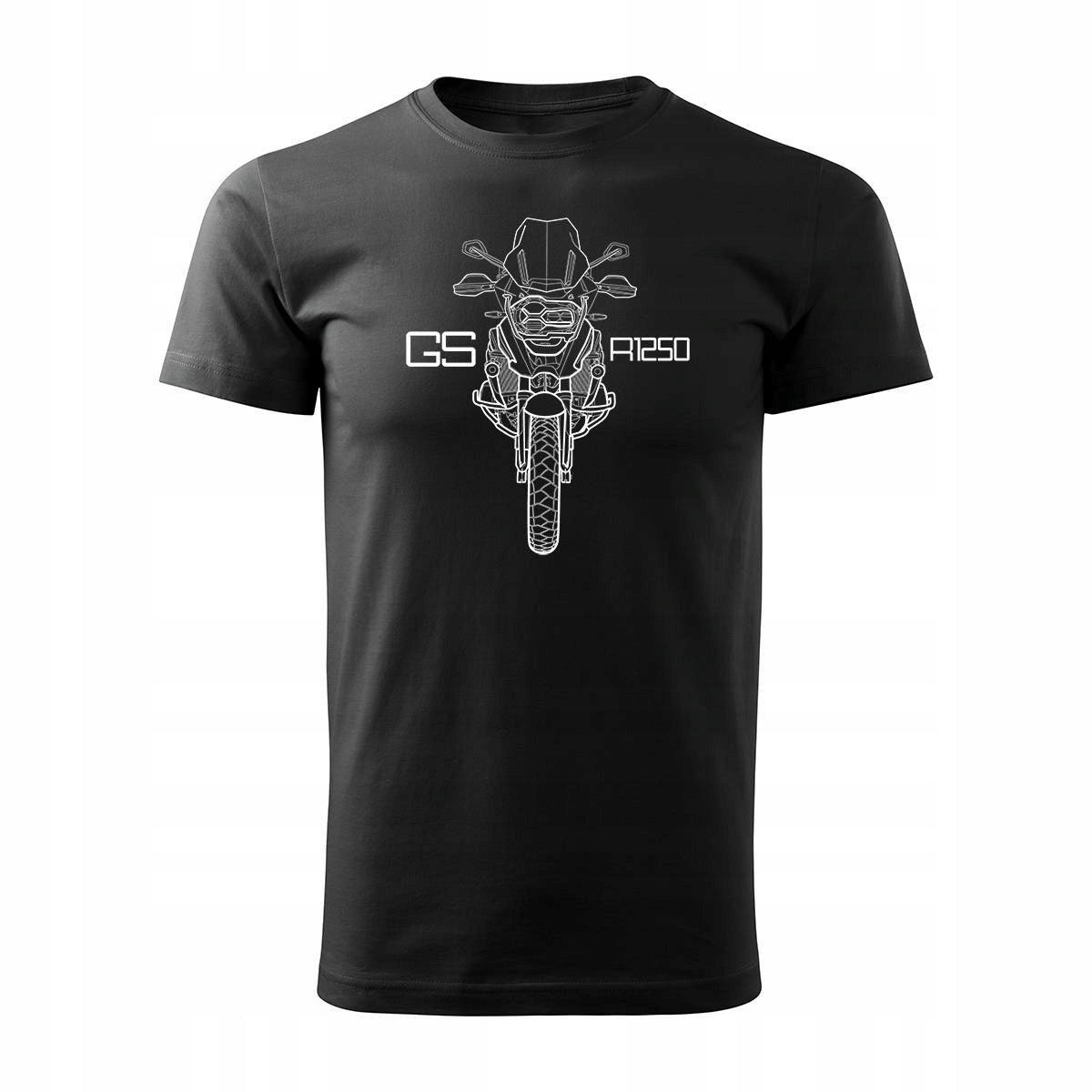 T-Shirt für Herren, schwarz 