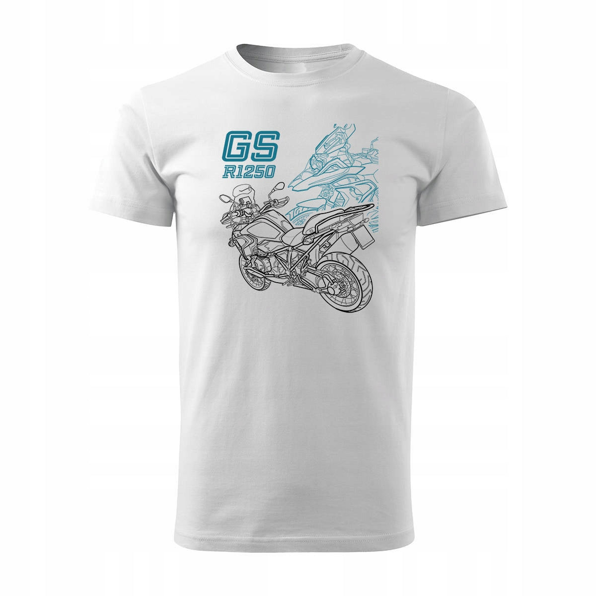 T-Shirt für Herren, schwarz 