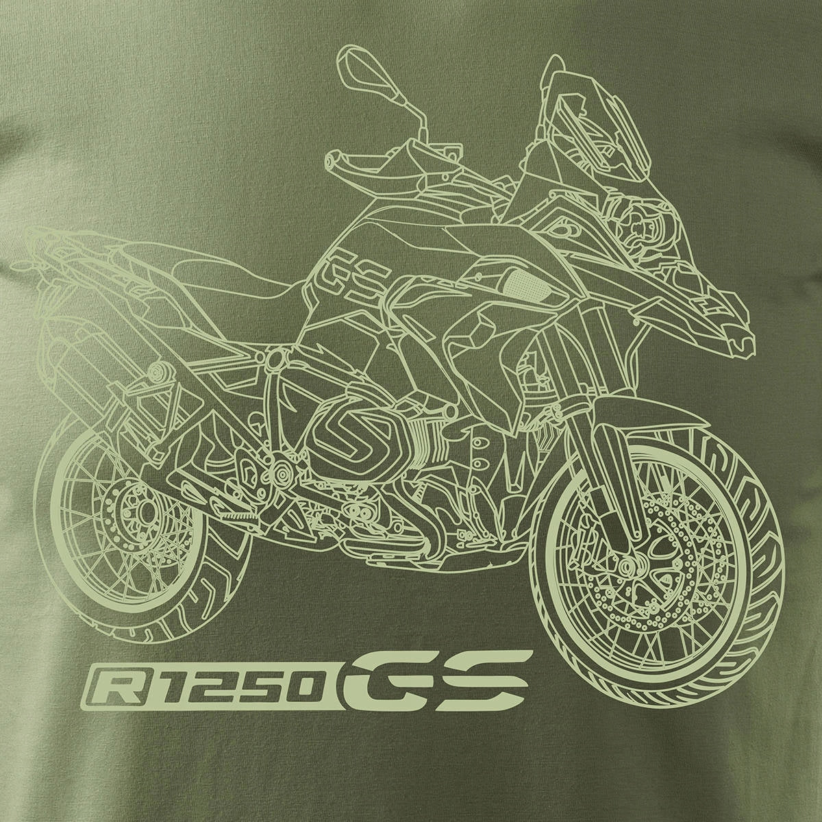 T-Shirt für Herren, grün 