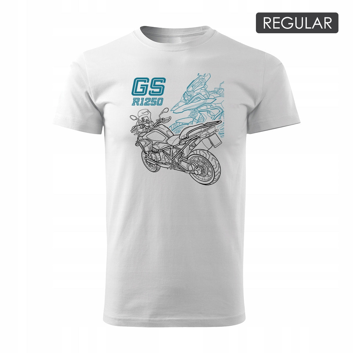 T-Shirt für Herren, schwarz 
