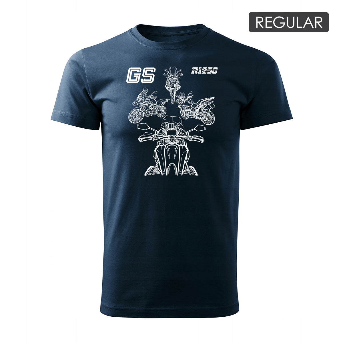 T-Shirt für Herren, blau 