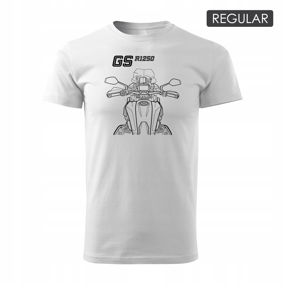 T-Shirt für Herren, weiß 