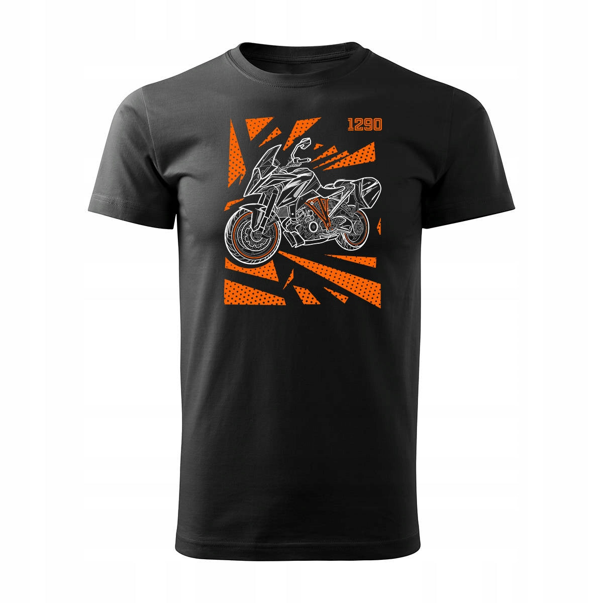 T-Shirt für Herren, schwarz 