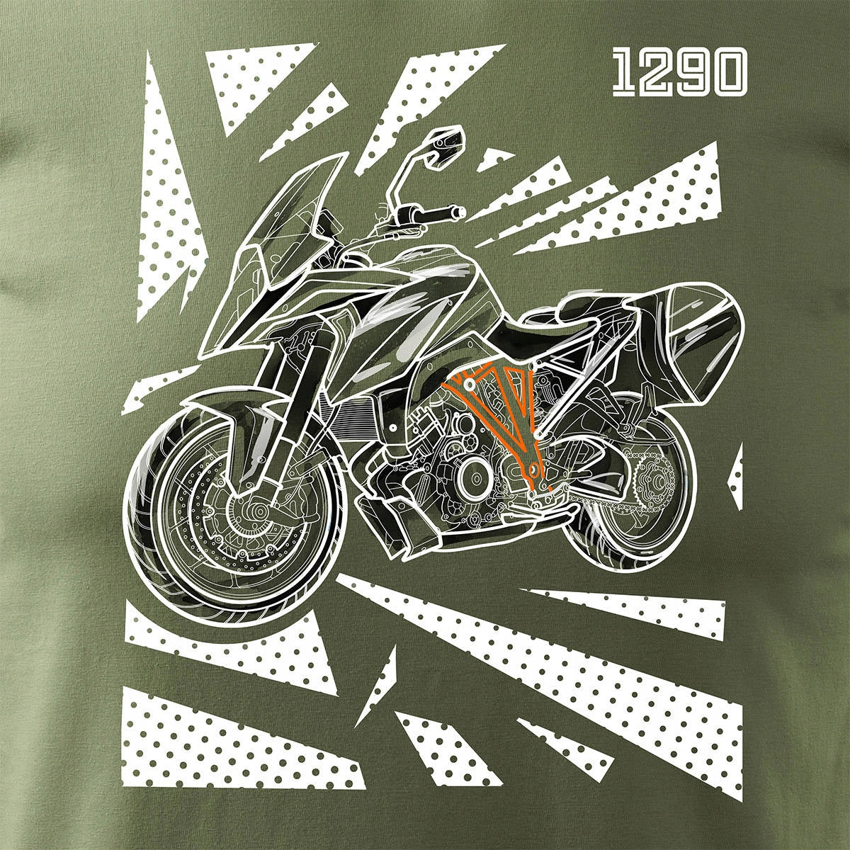 T-Shirt für Herren, grün 