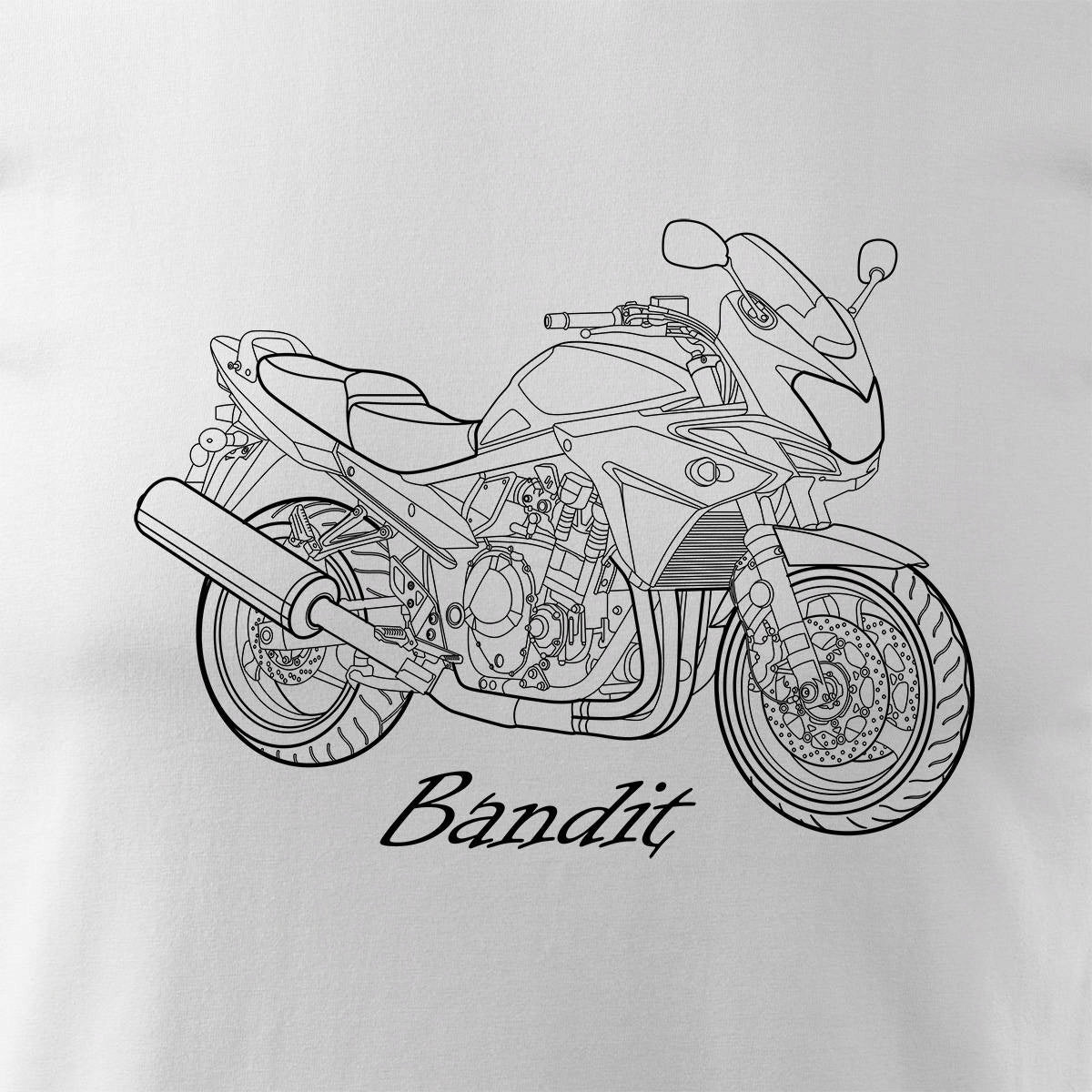T-Shirt für Herren, weiß 