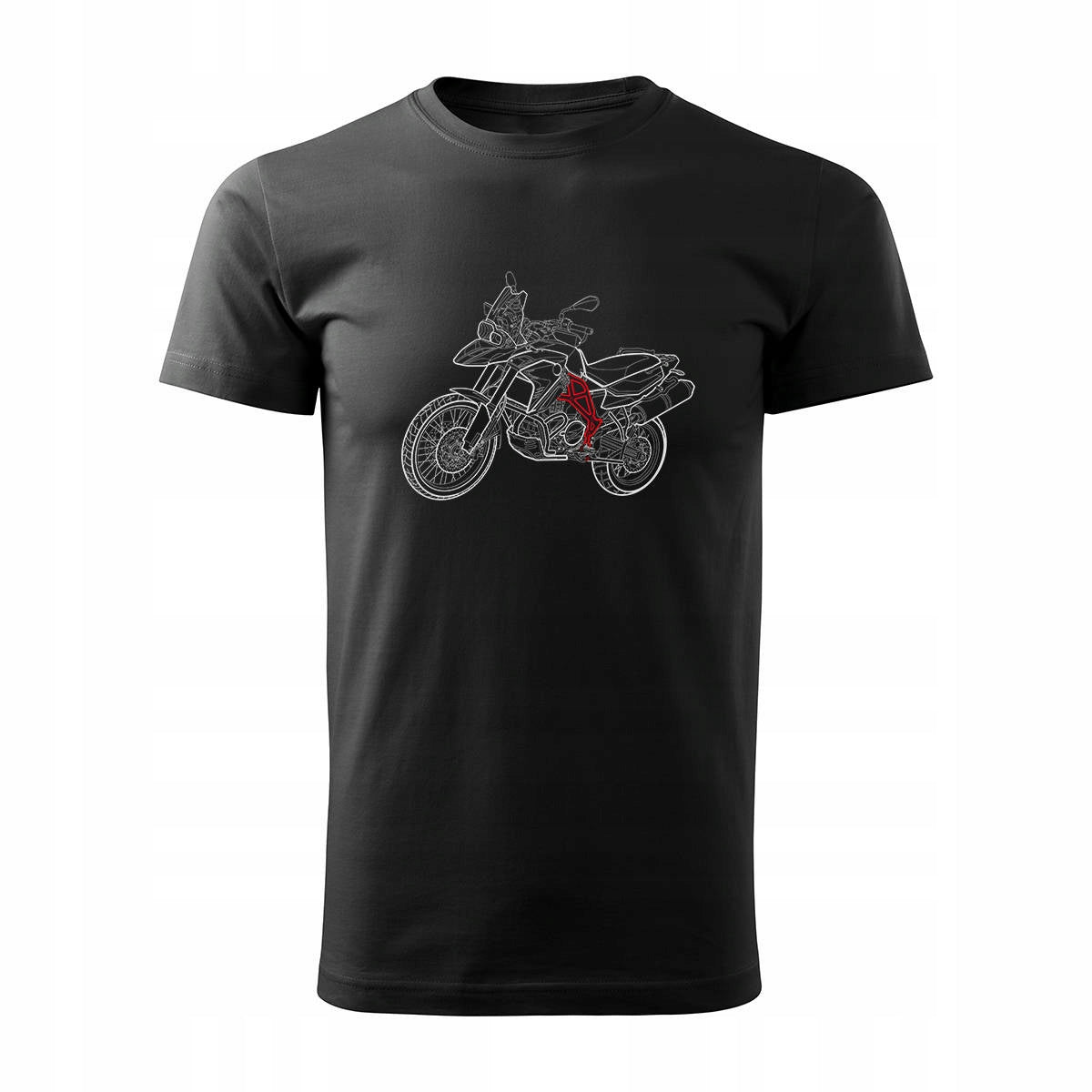 T-Shirt für Herren, schwarz 