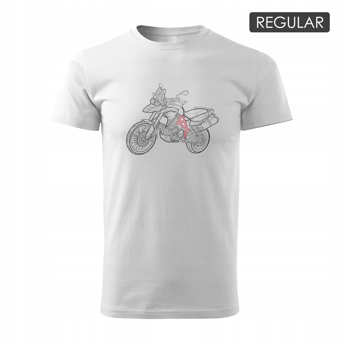 T-Shirt für Herren, weiß 