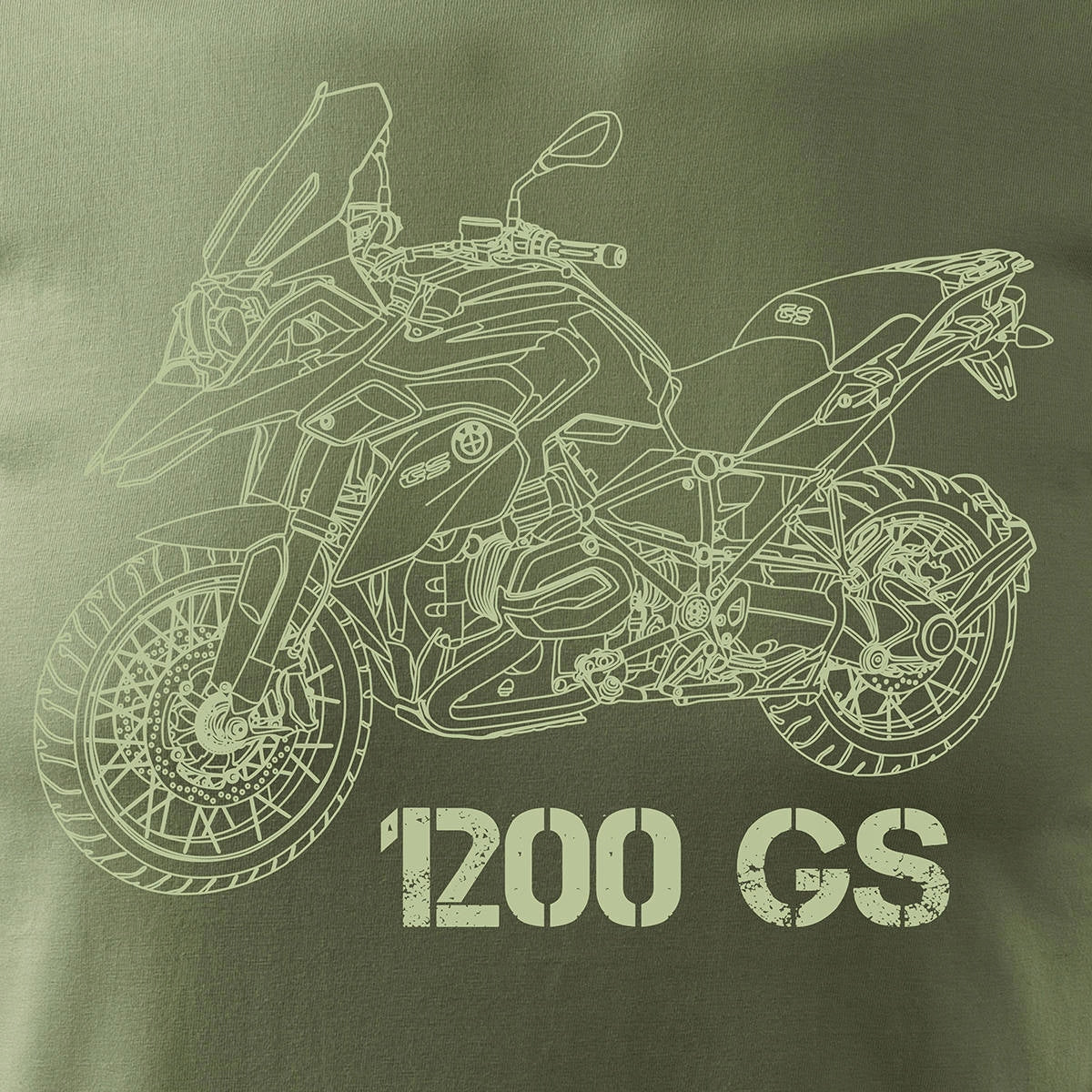 T-Shirt für Herren, grün 