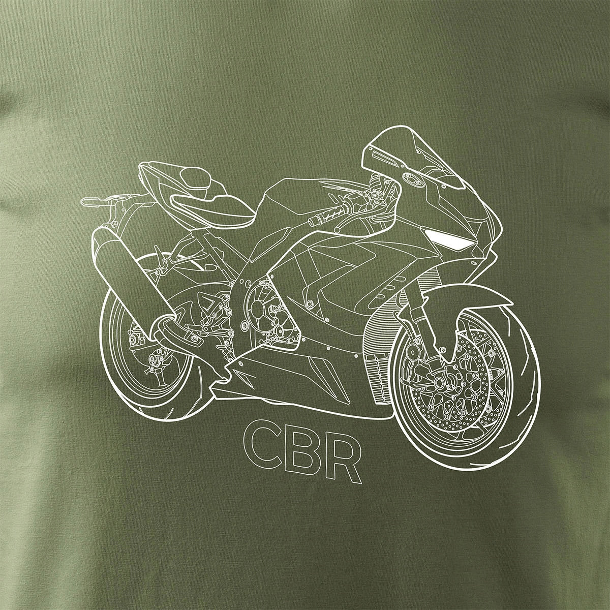 T-Shirt für Herren, grün 