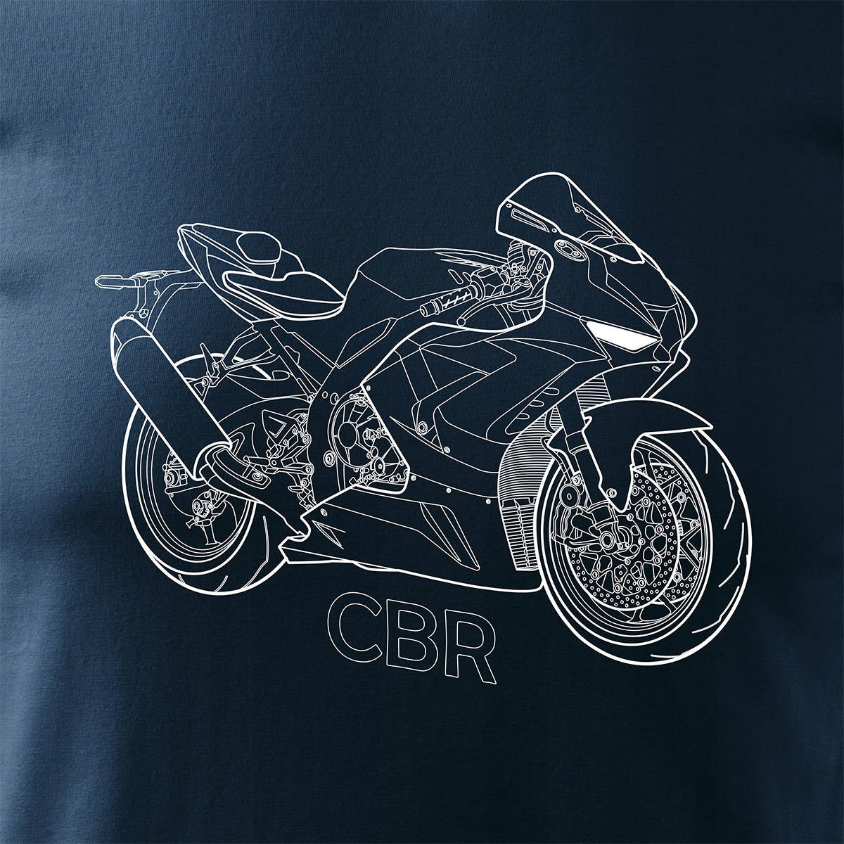 T-Shirt für Herren, blau 